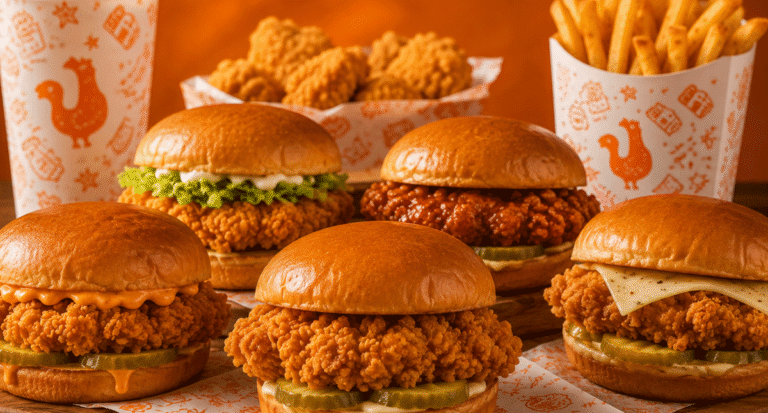 Popeyes Chicken Sandwich Menu