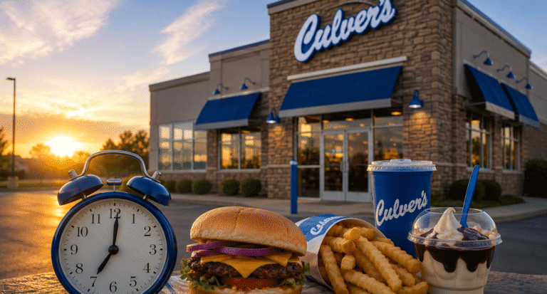 What Time Does Culver's Open?