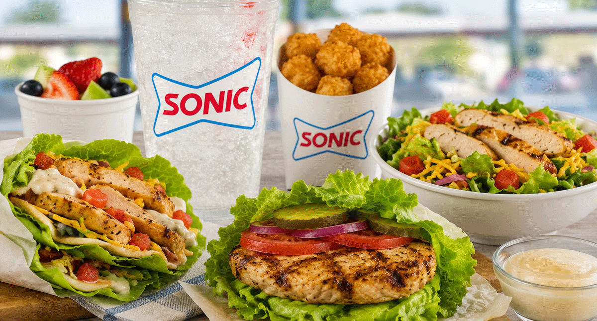Sonic Gluten Free Menu